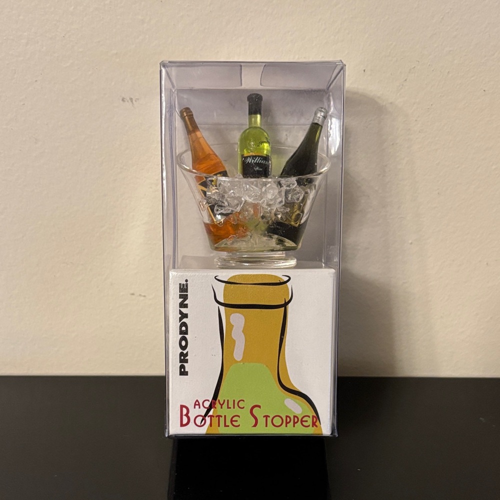 Prodyne Acrylic “Le Grand” Wine‎ Tub Bottle Stopper